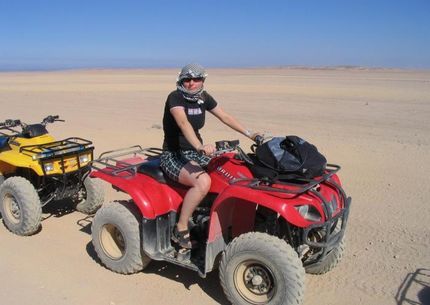 Quad szafari délelőtt Hurghada